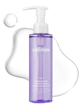 CELIMAX Derma Nature Fresh Blackhead Jojoba Cleansing Oil, 150 mL ~ New in Box